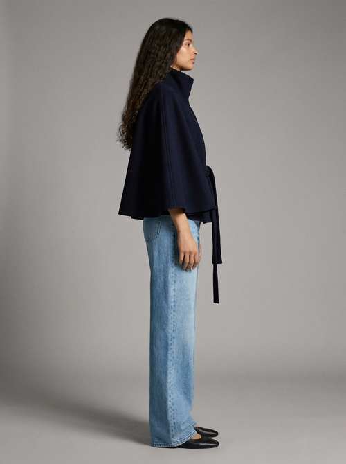 Belt Cape Coat | Serena