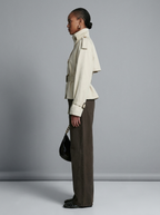 Cropped Belted Trench | Mia