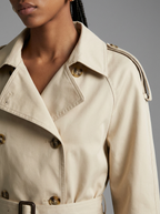 Cropped Belted Trench | Mia
