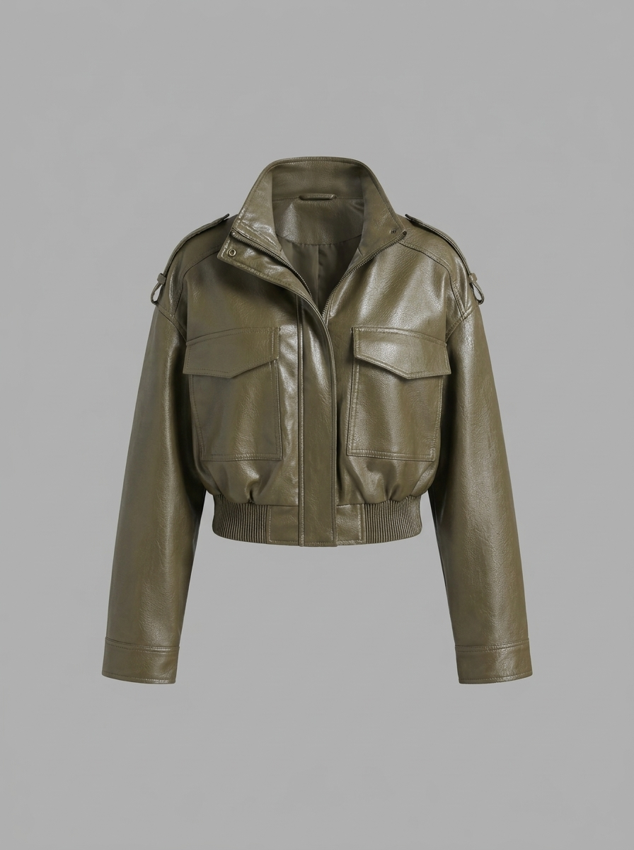 Short Leather Jacket | Ryder