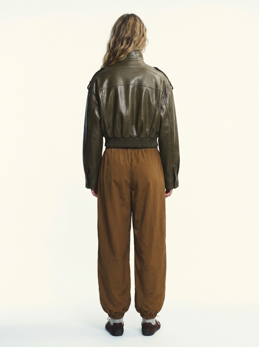 Short Leather Jacket | Ryder