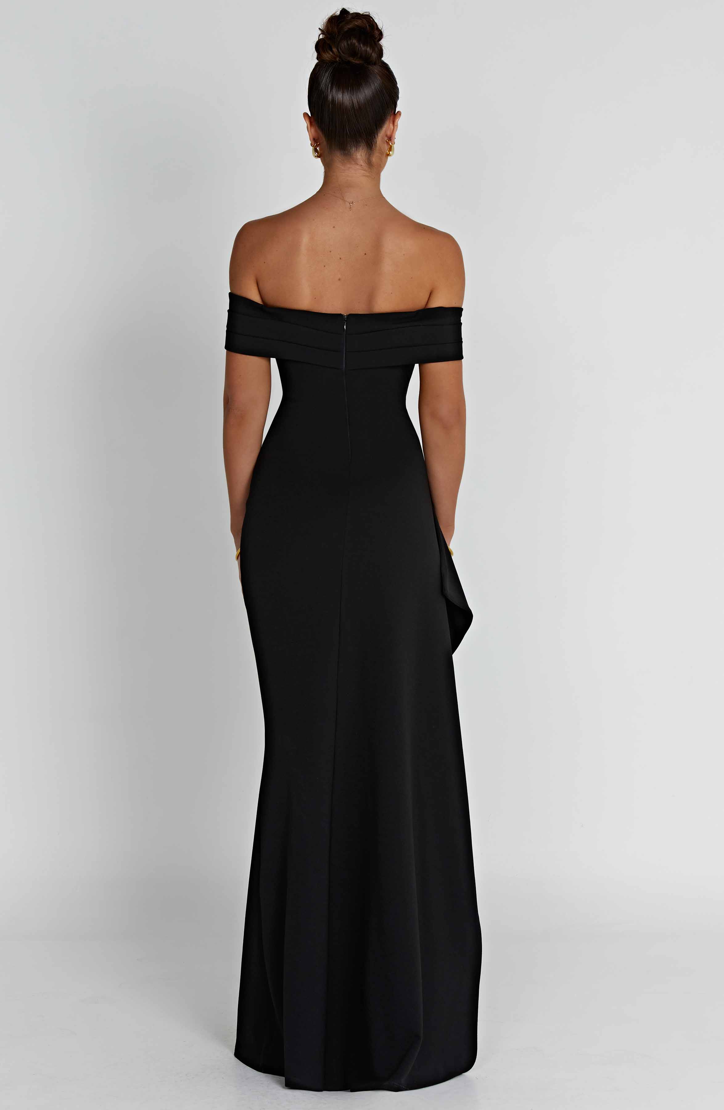 Élan Bardot Maxi Dress