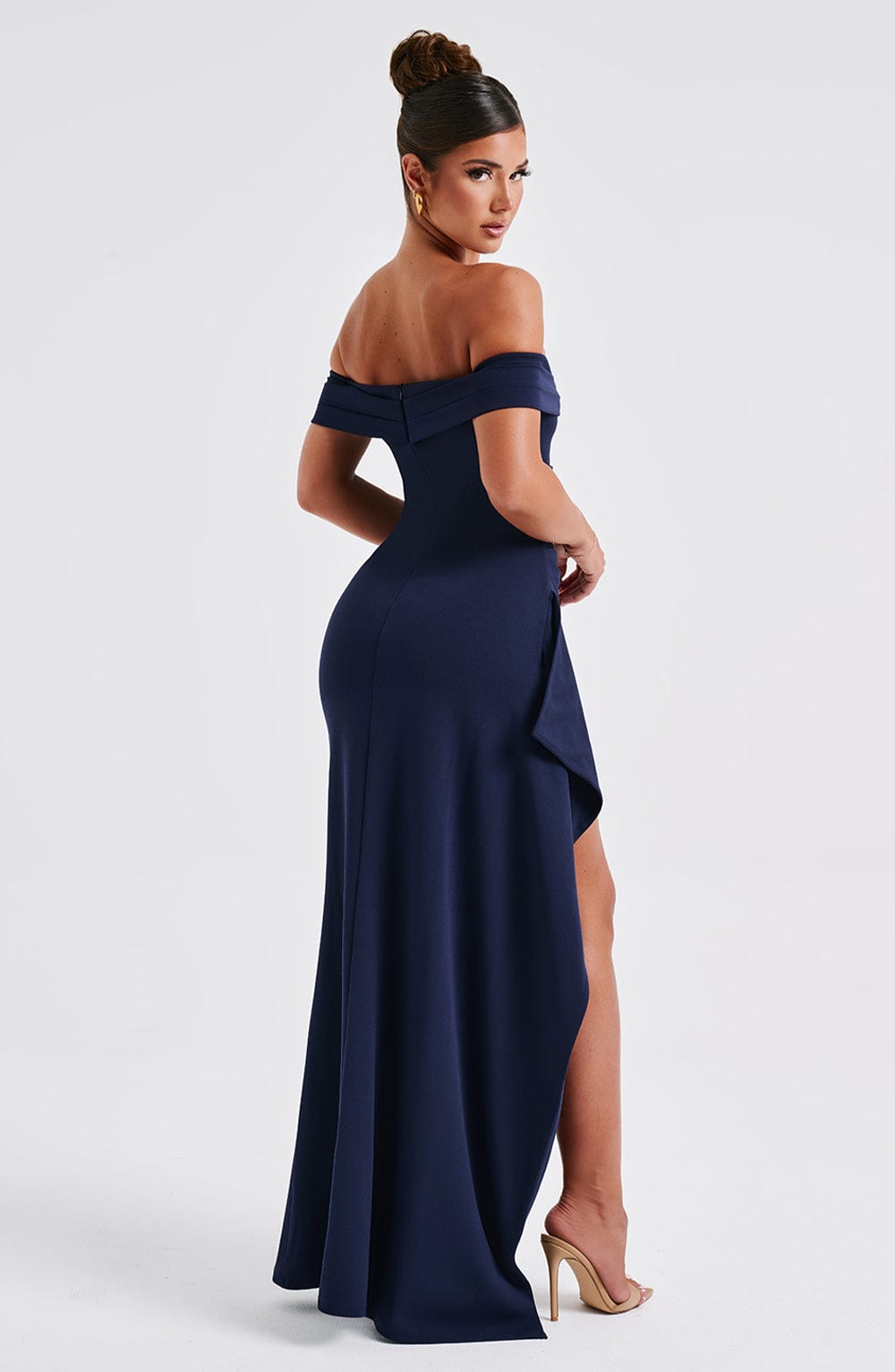 Élan Bardot Maxi Dress