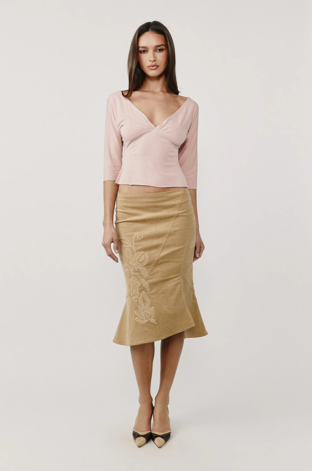Lana Gathered Top