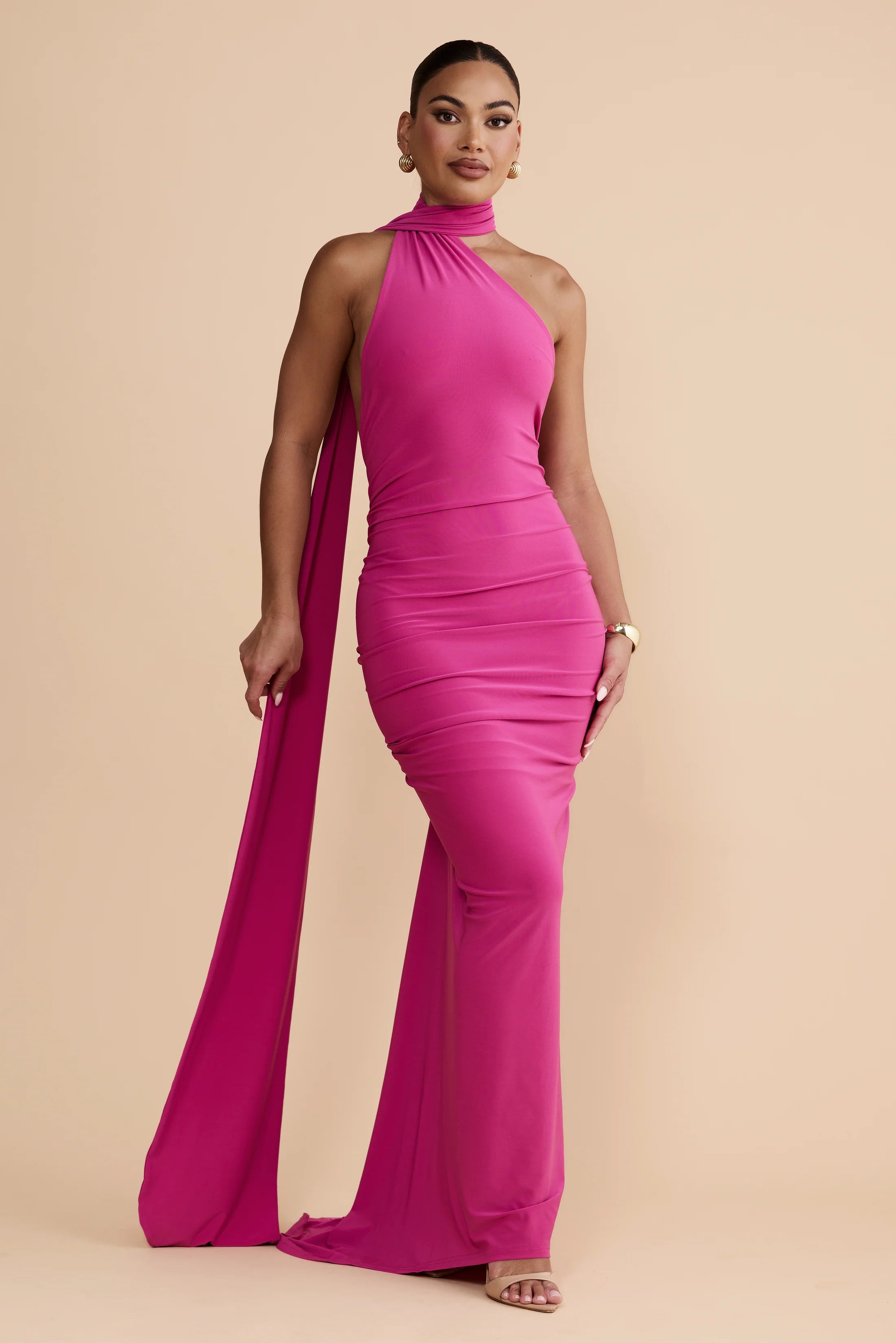 Aurelia One Shoulder Gown