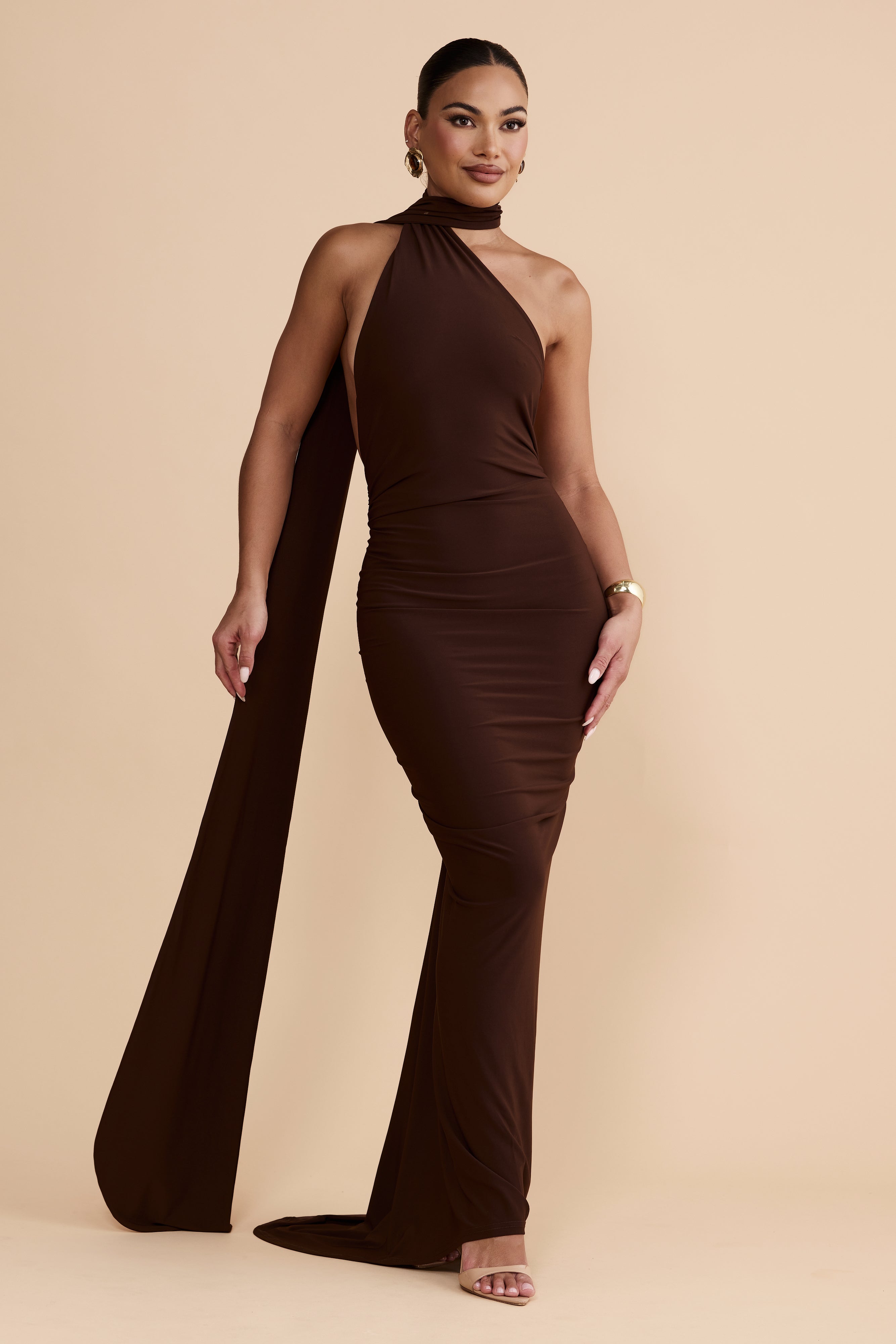 Aurelia One Shoulder Gown