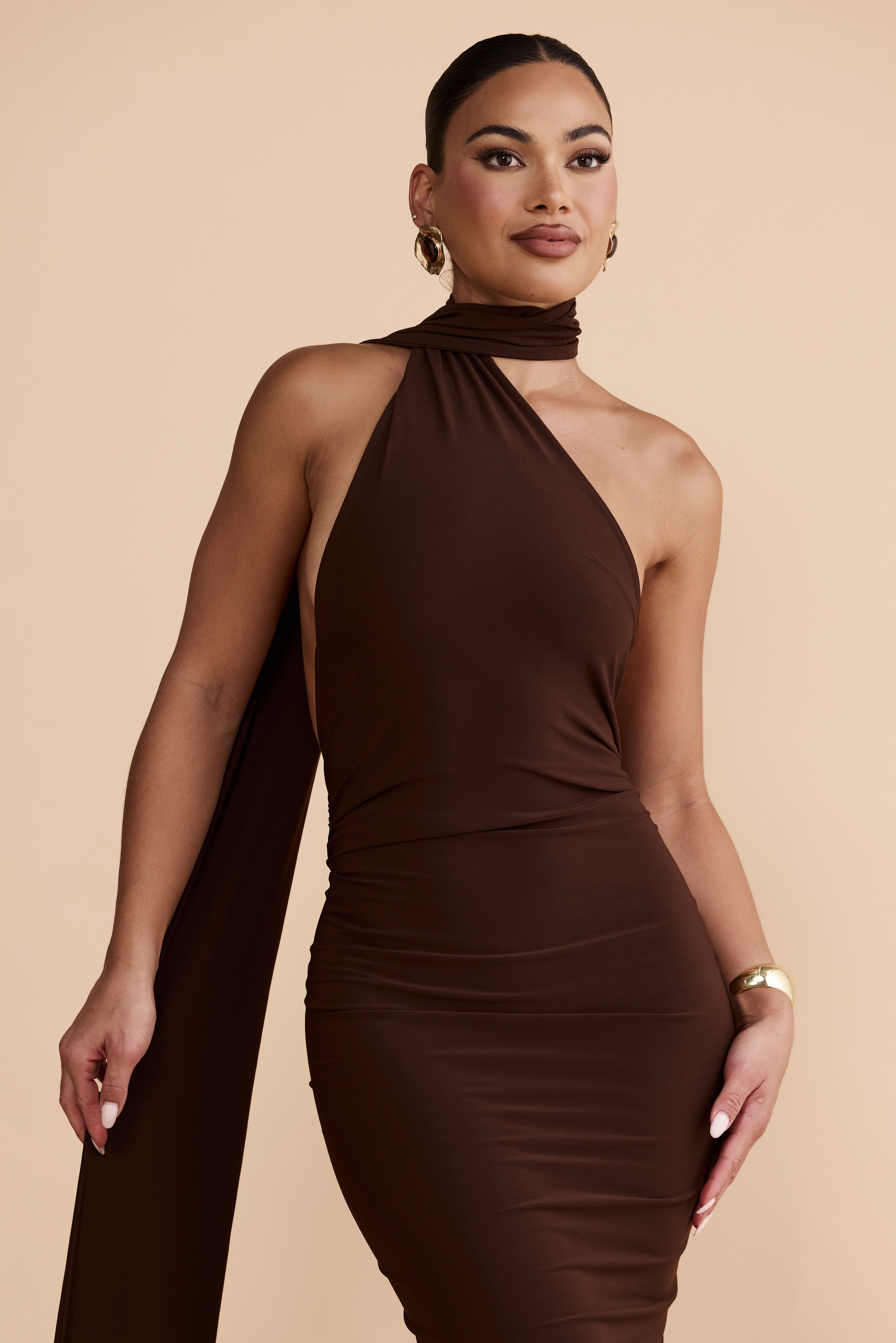 Aurelia One Shoulder Gown