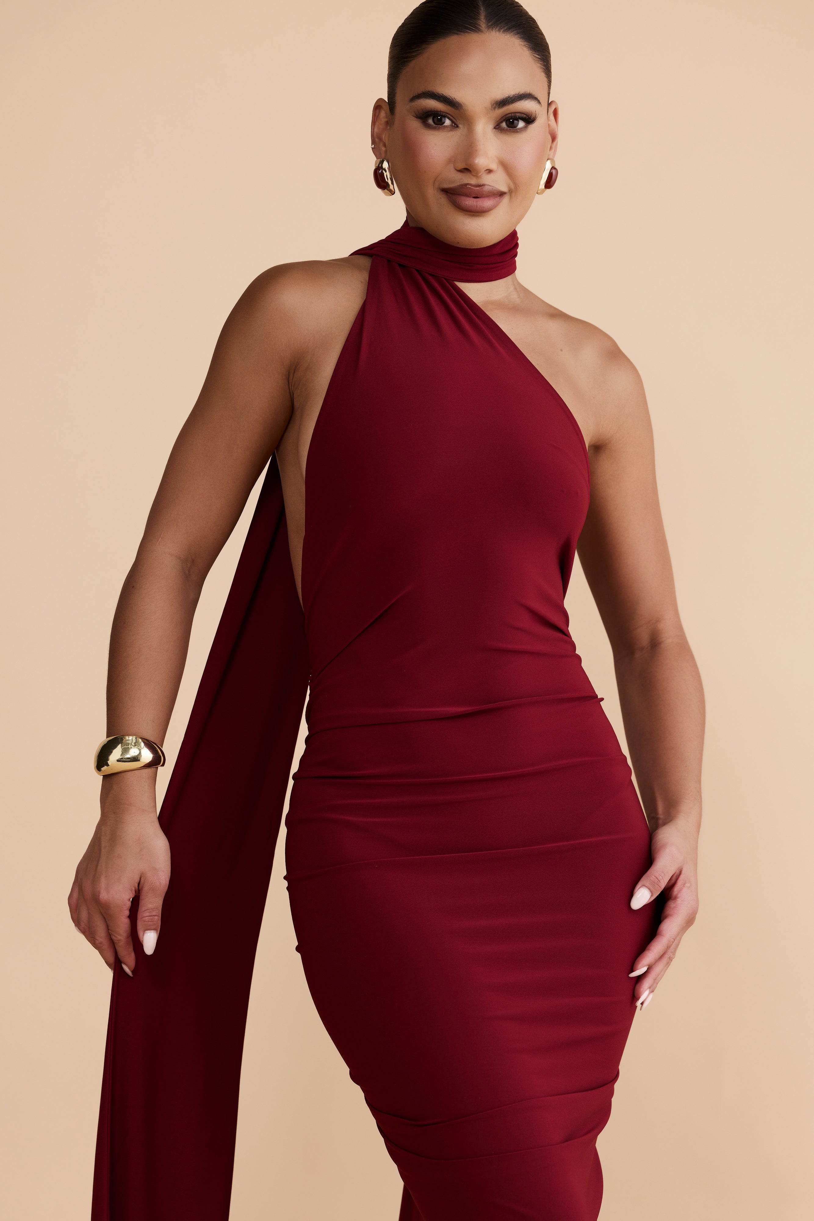 Aurelia One Shoulder Gown