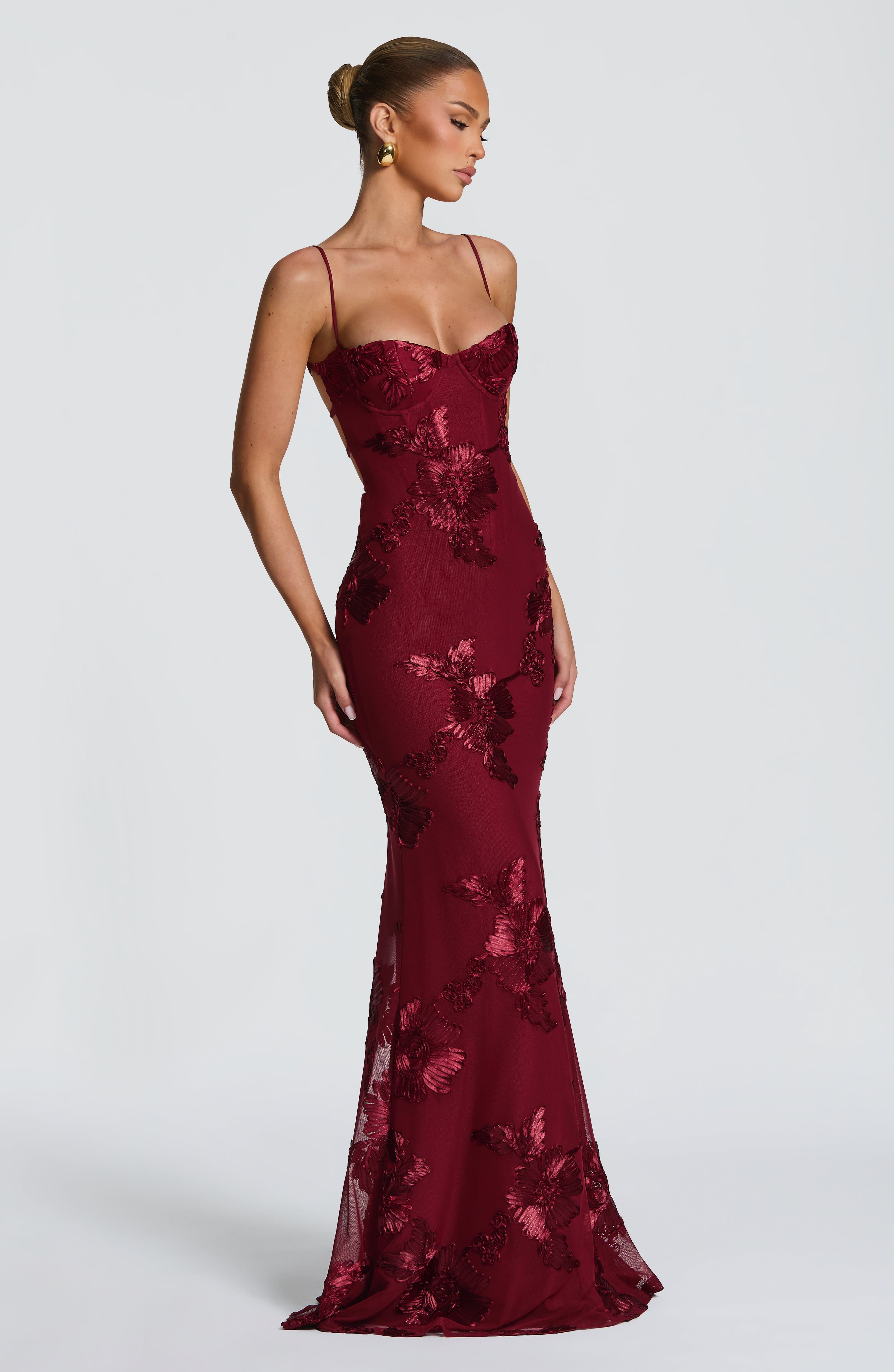 Valencia Lace Maxi Dress