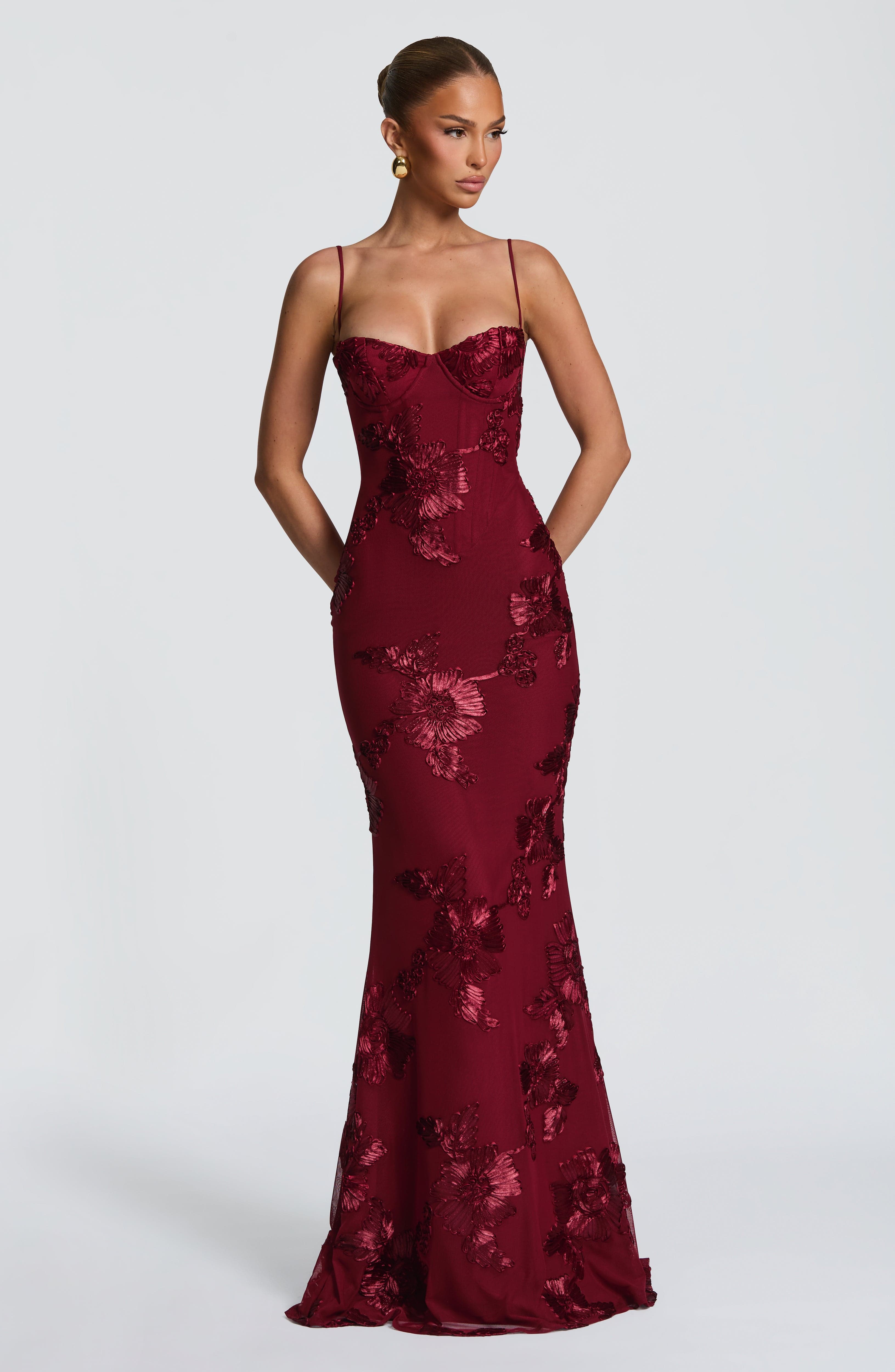 Valencia Lace Maxi Dress