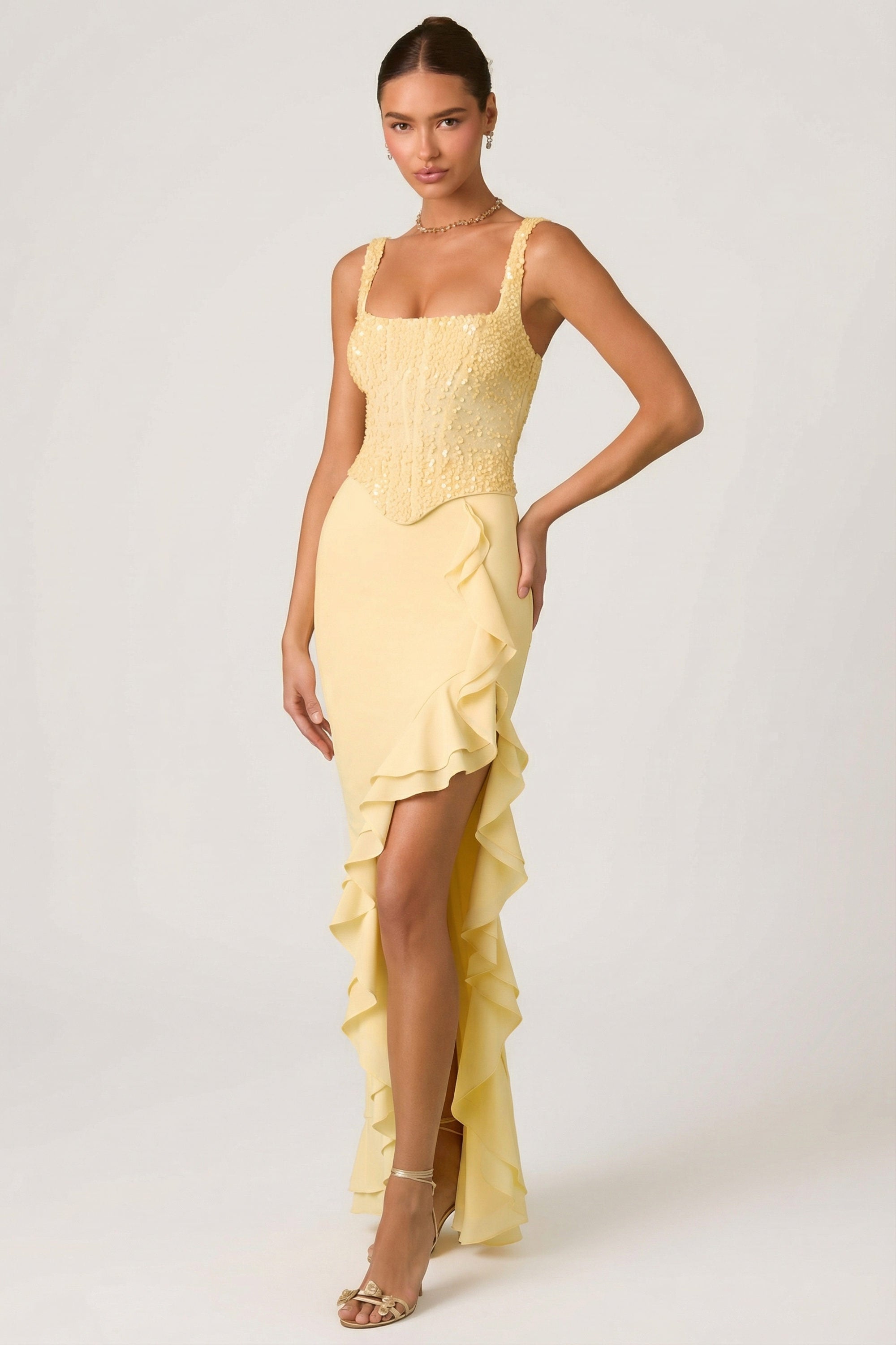 Riviera Corset Maxi Dress