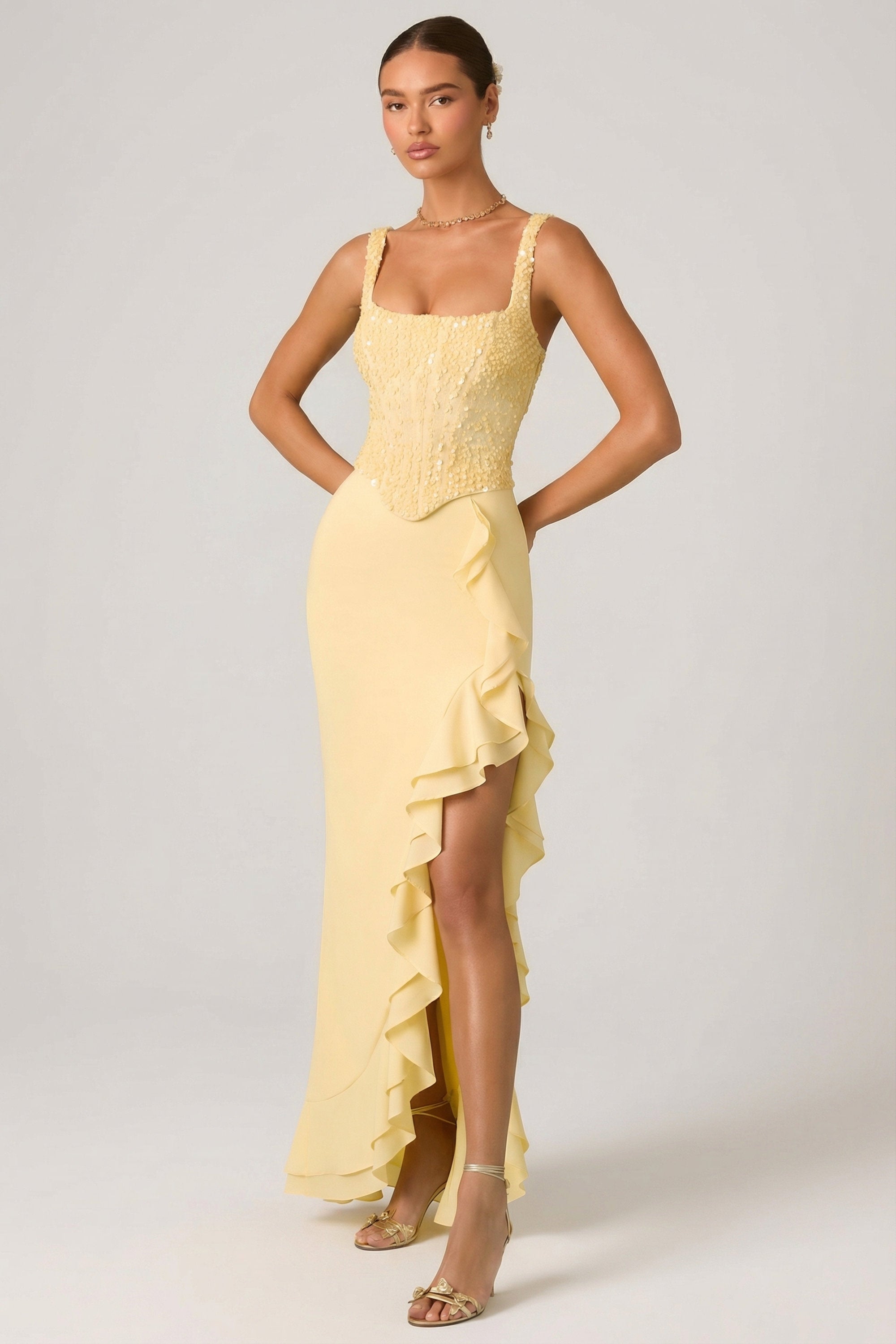 Riviera Corset Maxi Dress