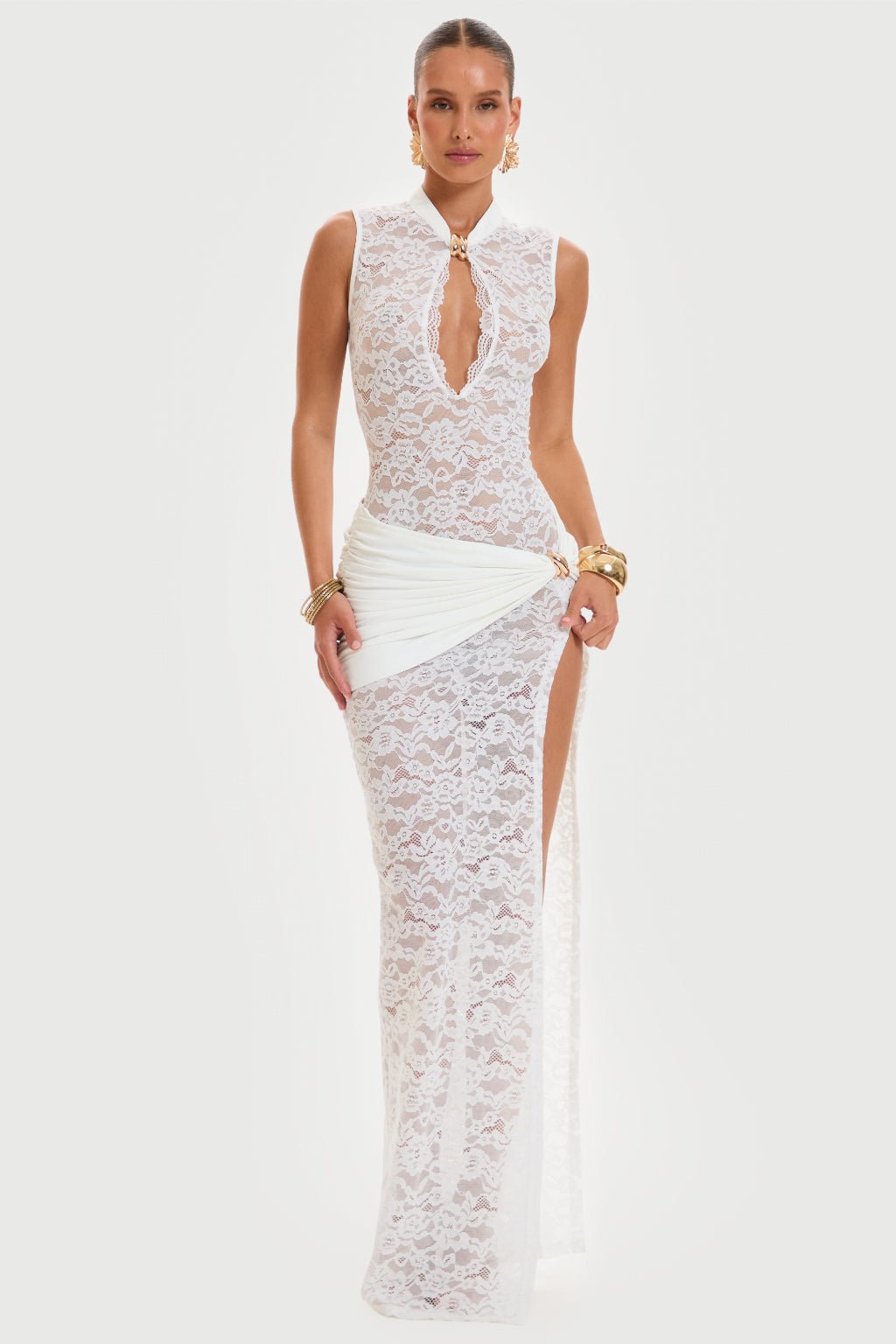 Alexia Lace Maxi Dress