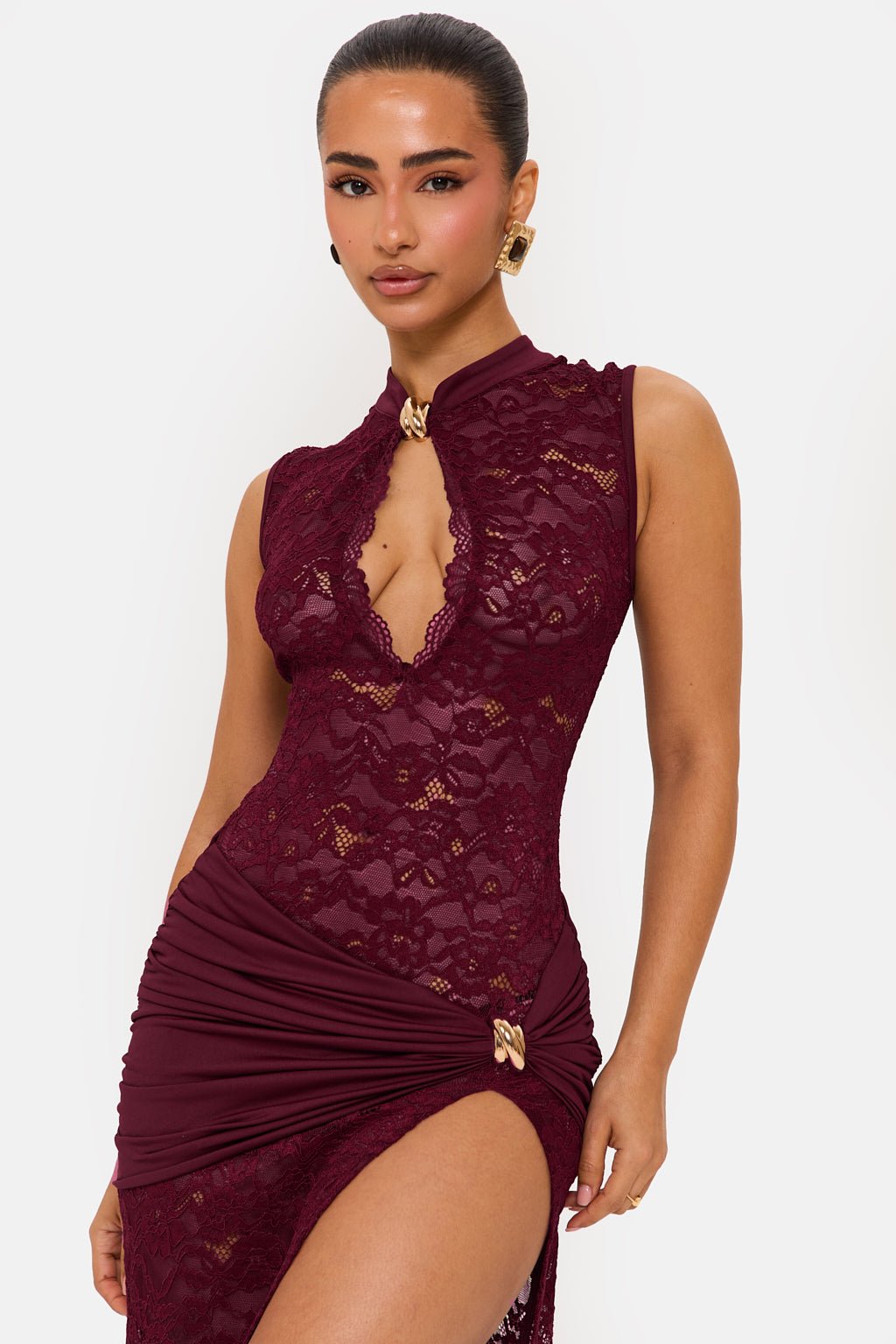 Alexia Lace Maxi Dress