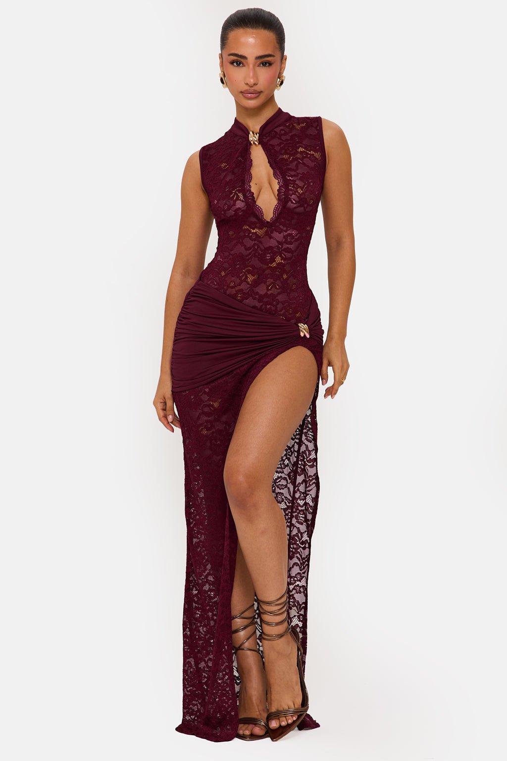 Alexia Lace Maxi Dress