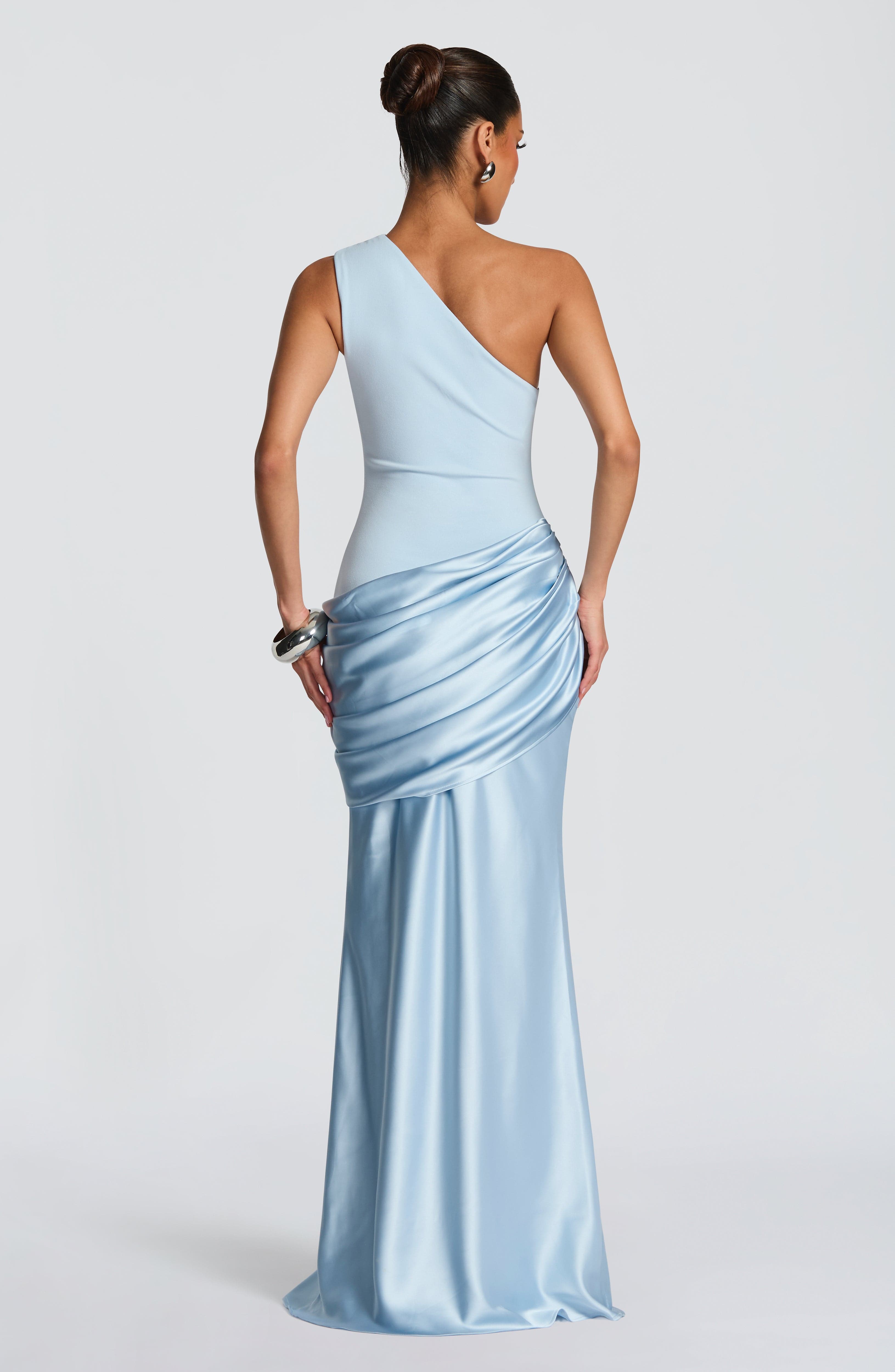 Glacier One Shoulder Gown